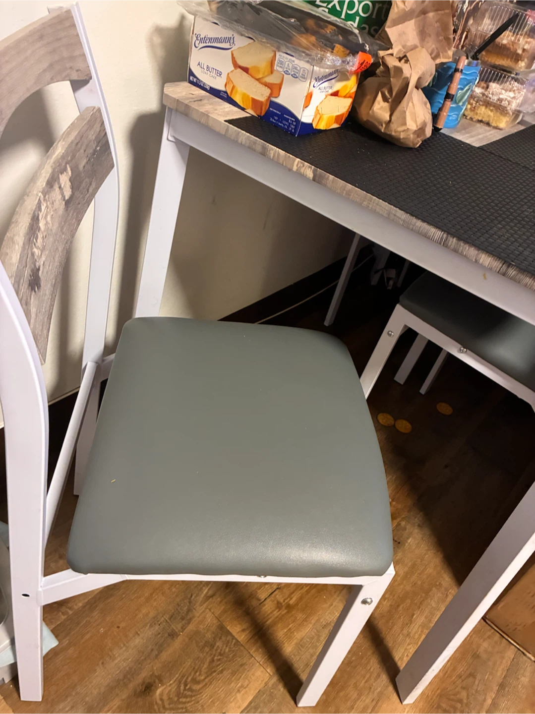 Modern Dining Chair with Padded Seat - photo 2