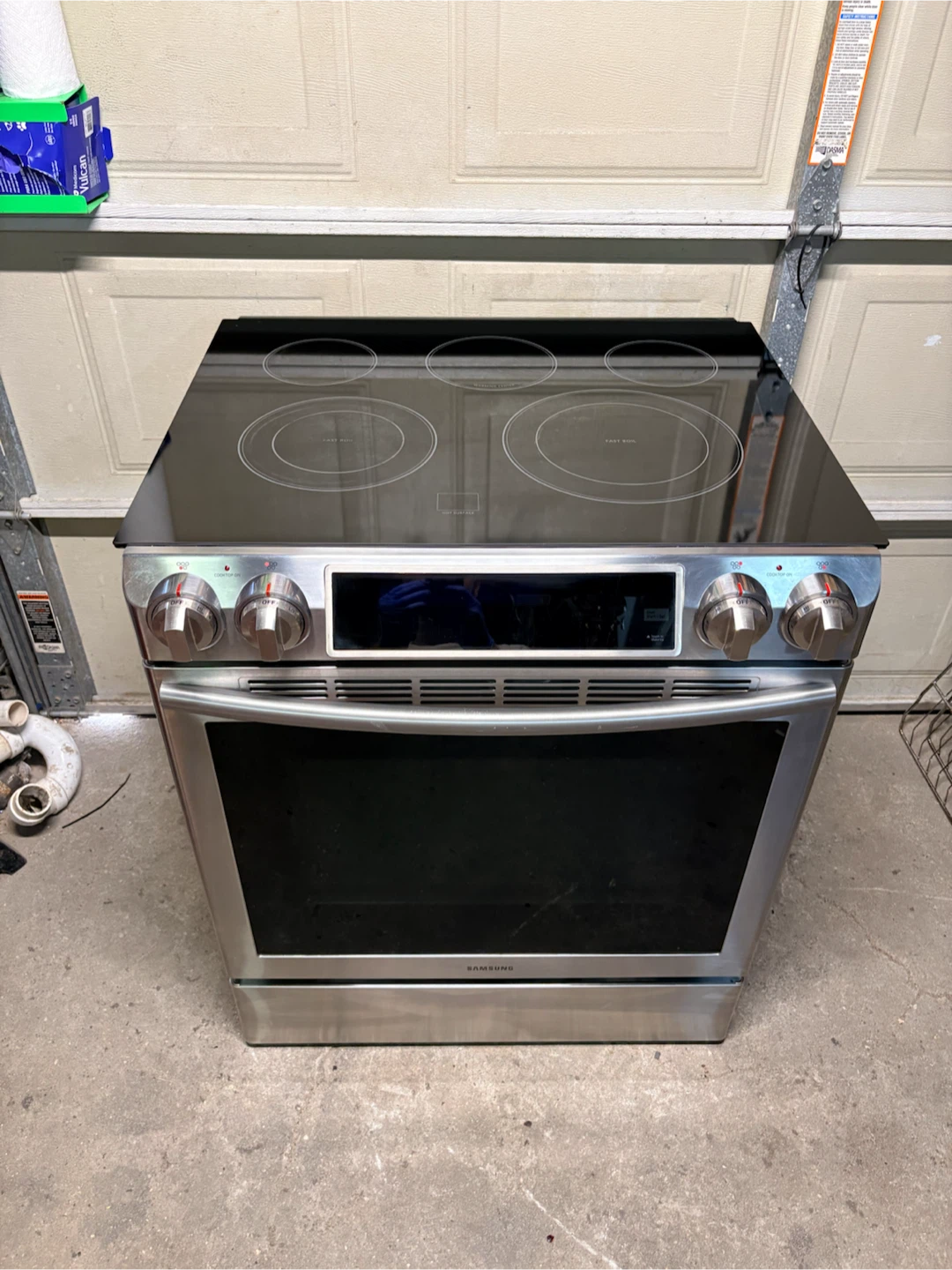 Samsung electric stove - photo 2