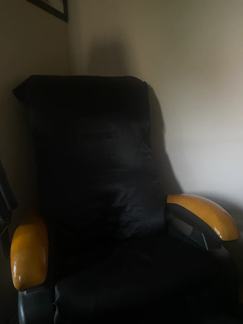 Black Massage Chair with Remote