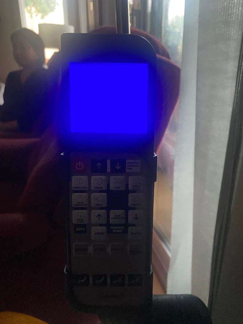 Black Massage Chair with Remote - photo 3