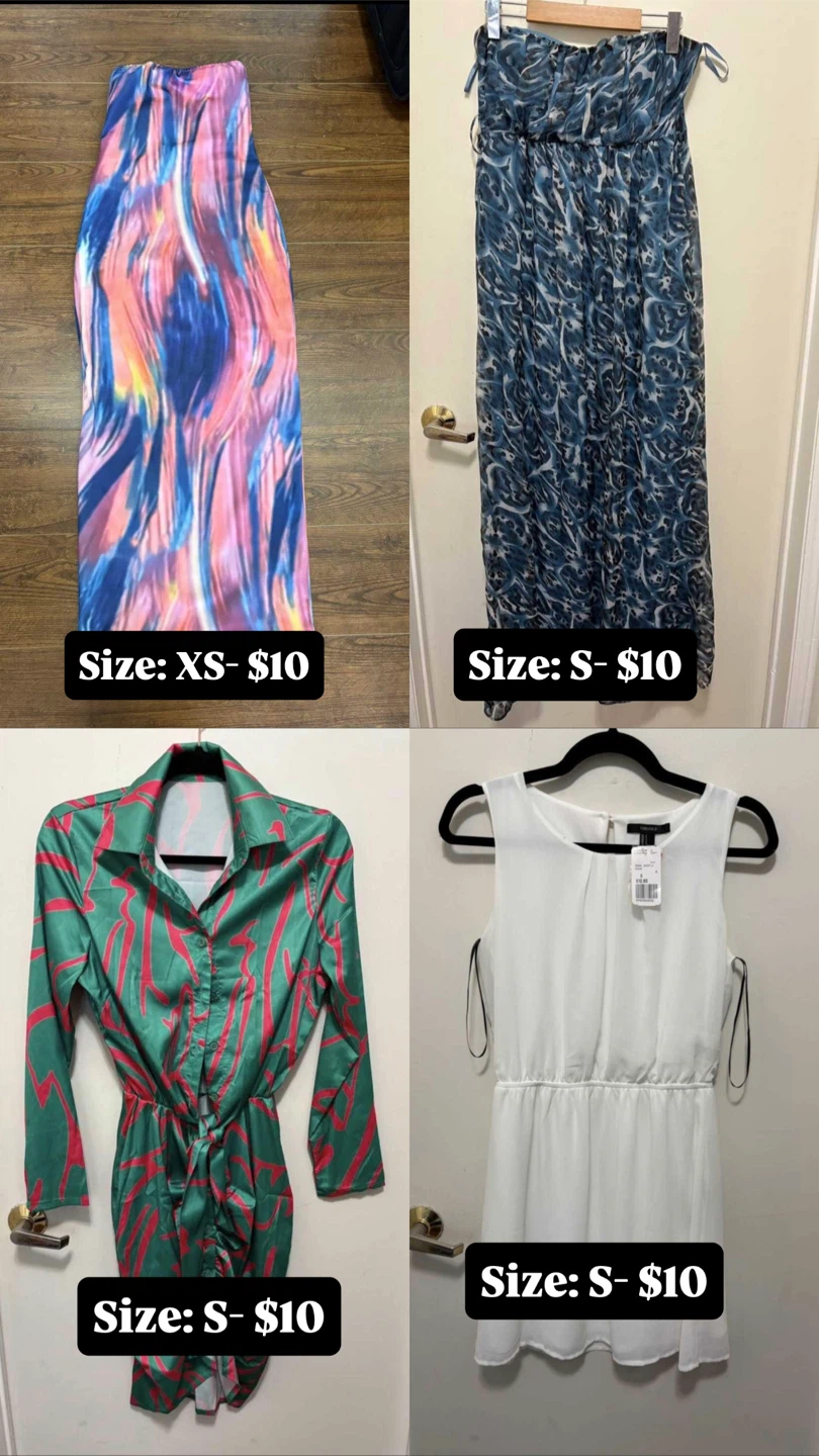 Various Dresses- XS to L