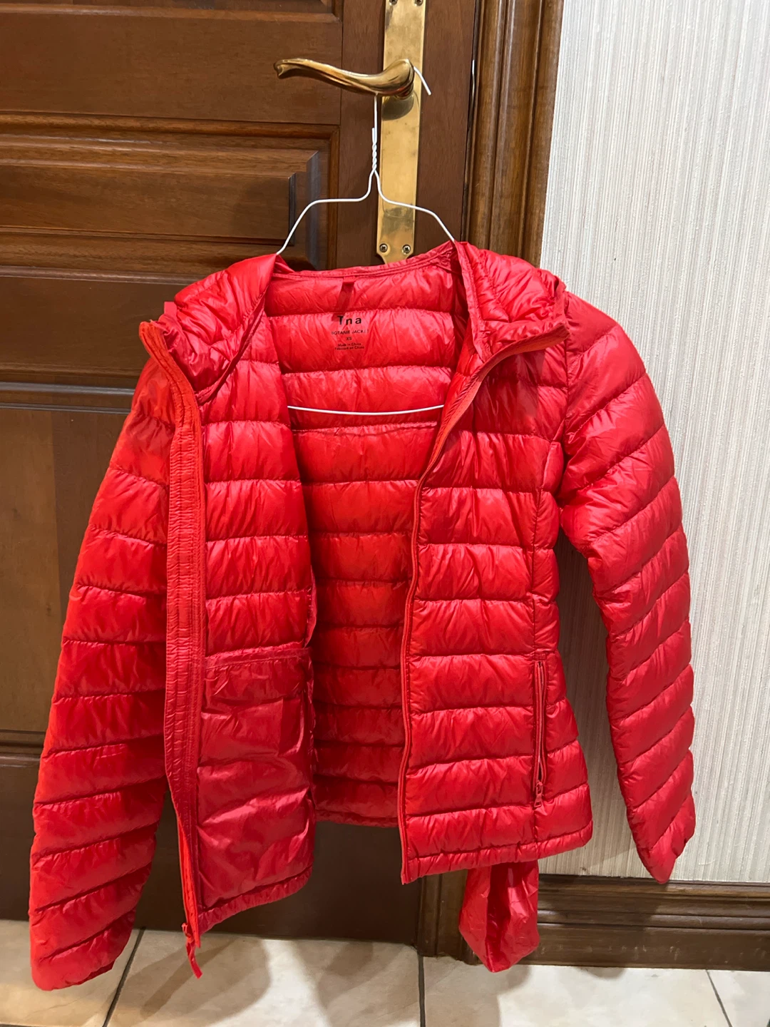 Tna Botanie Jacket - Red, Size XS