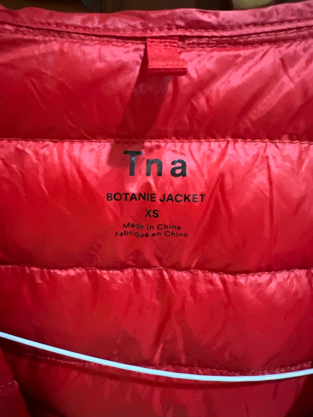 Tna Botanie Jacket - Red, Size XS - photo 2