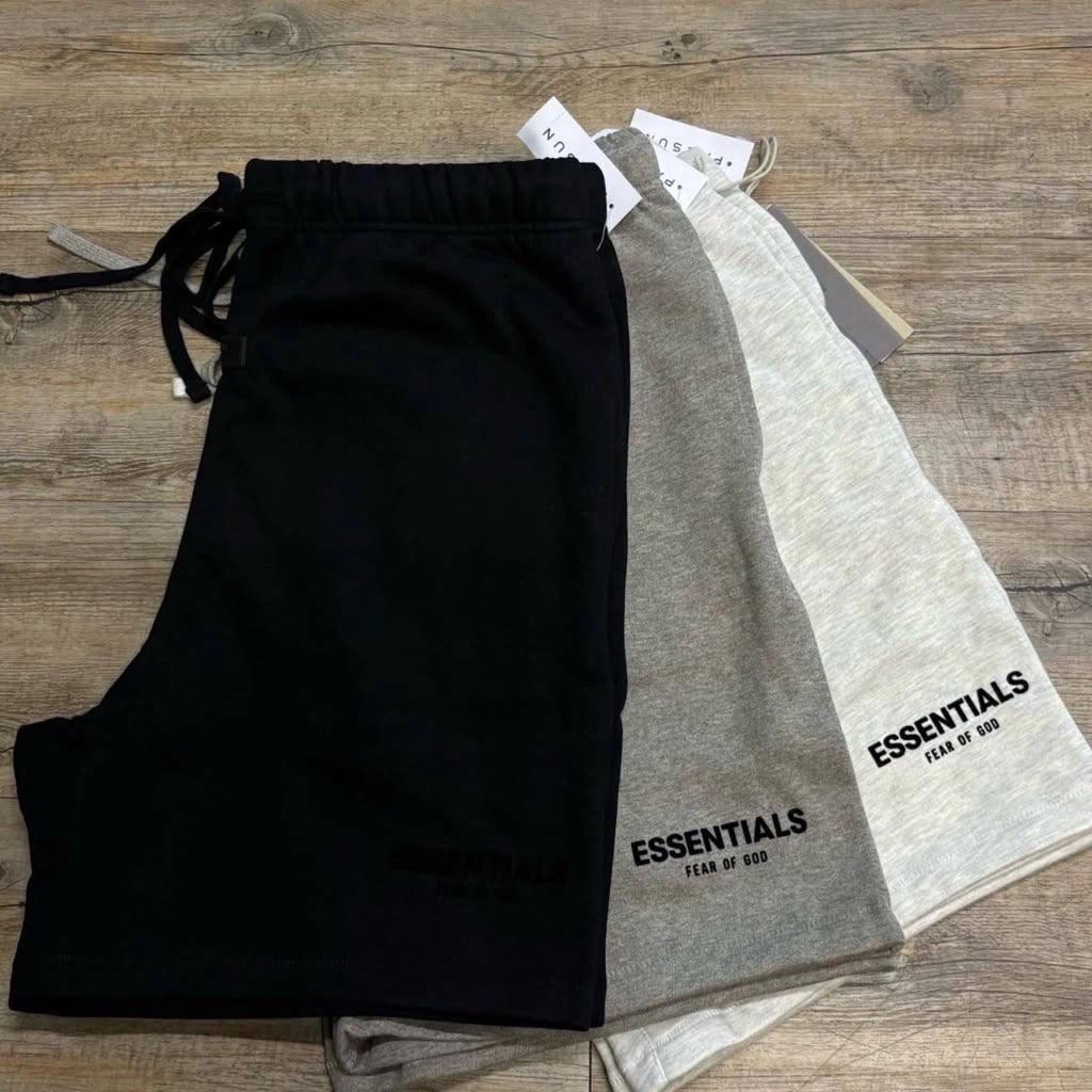 Essentials Fear of God Shorts - Black, Grey, Light Grey - photo 2