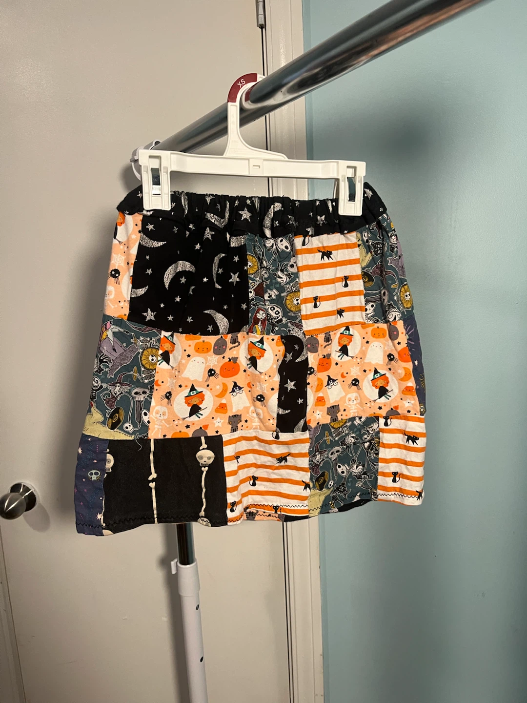 Patchwork Halloween Skirt
