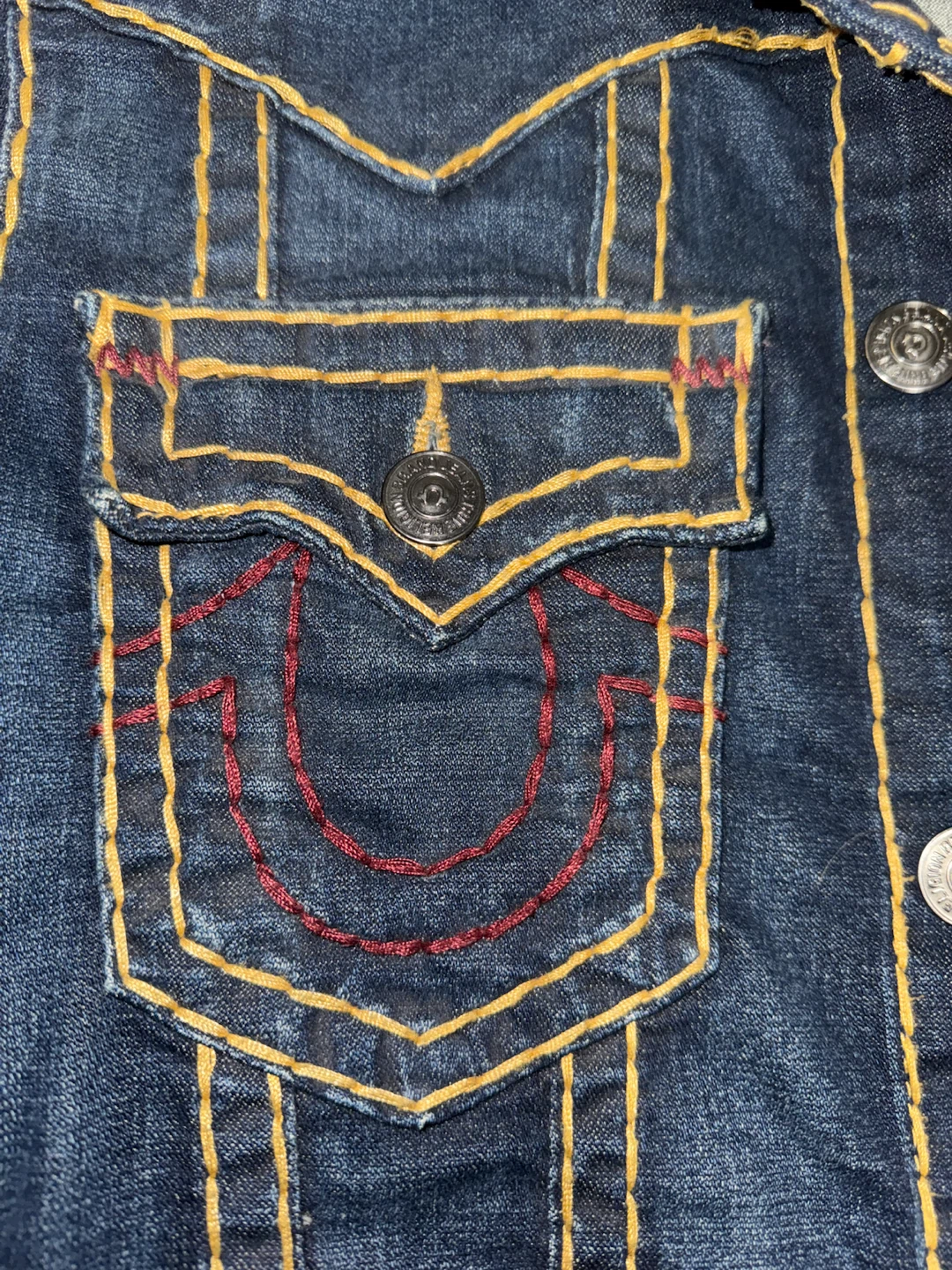Men’s True Religion Jeans Jimmy Super T Denim Jacket - photo 4