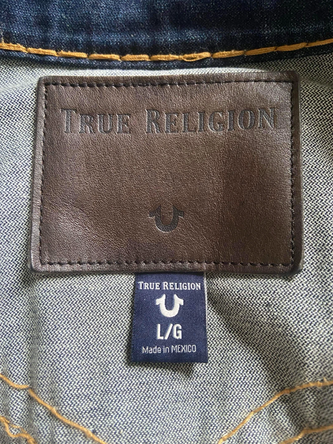 Men’s True Religion Jeans Jimmy Super T Denim Jacket - photo 5
