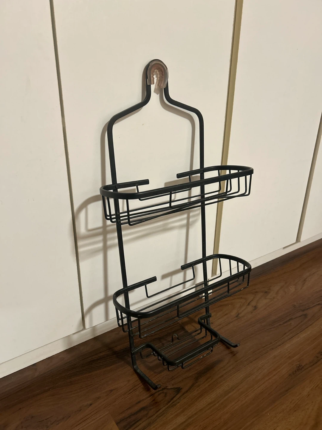 Black 3-Tier Metal Shower Caddy