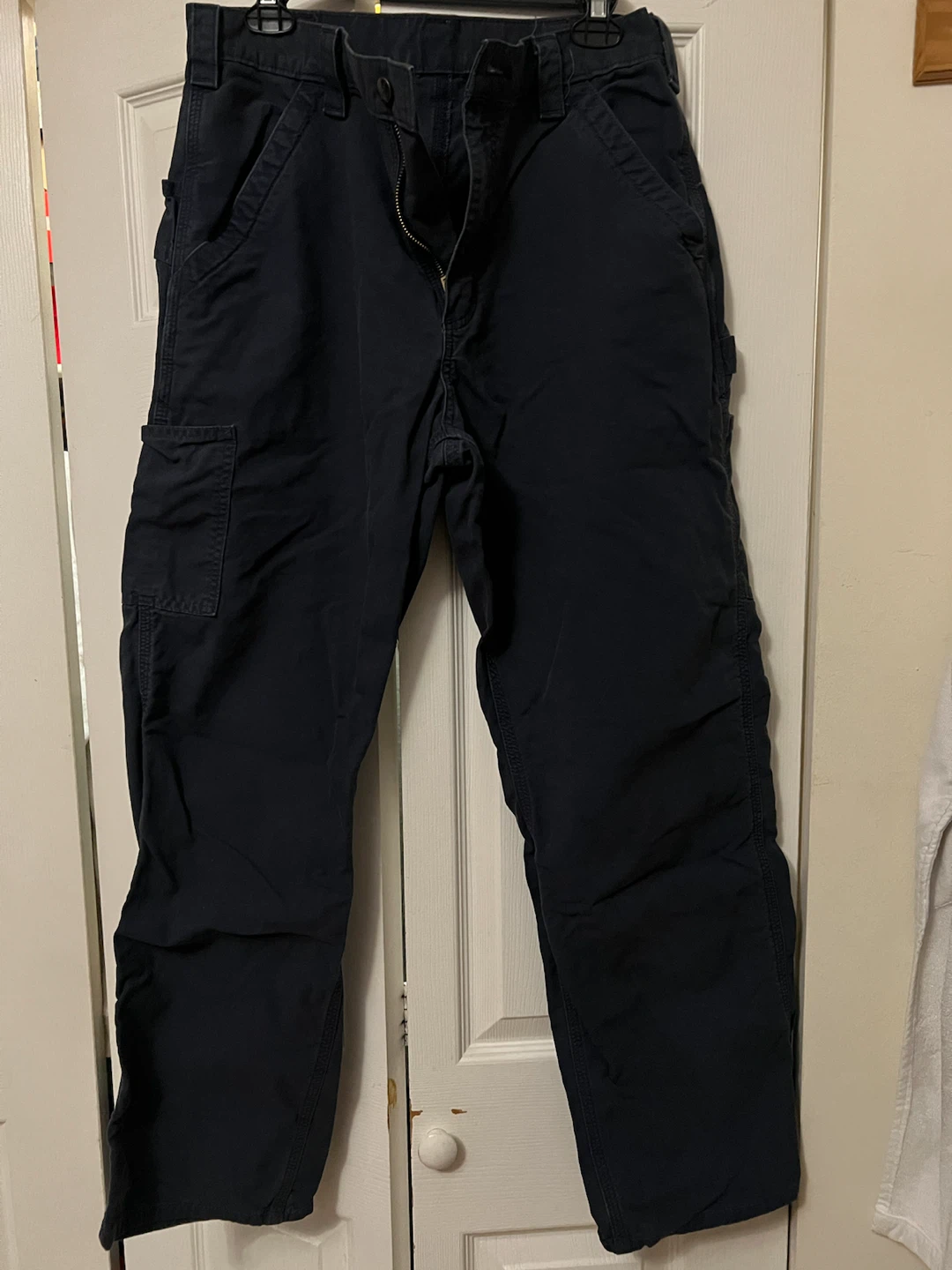 Carhartt Cargo Pants Navy Blue 34x32