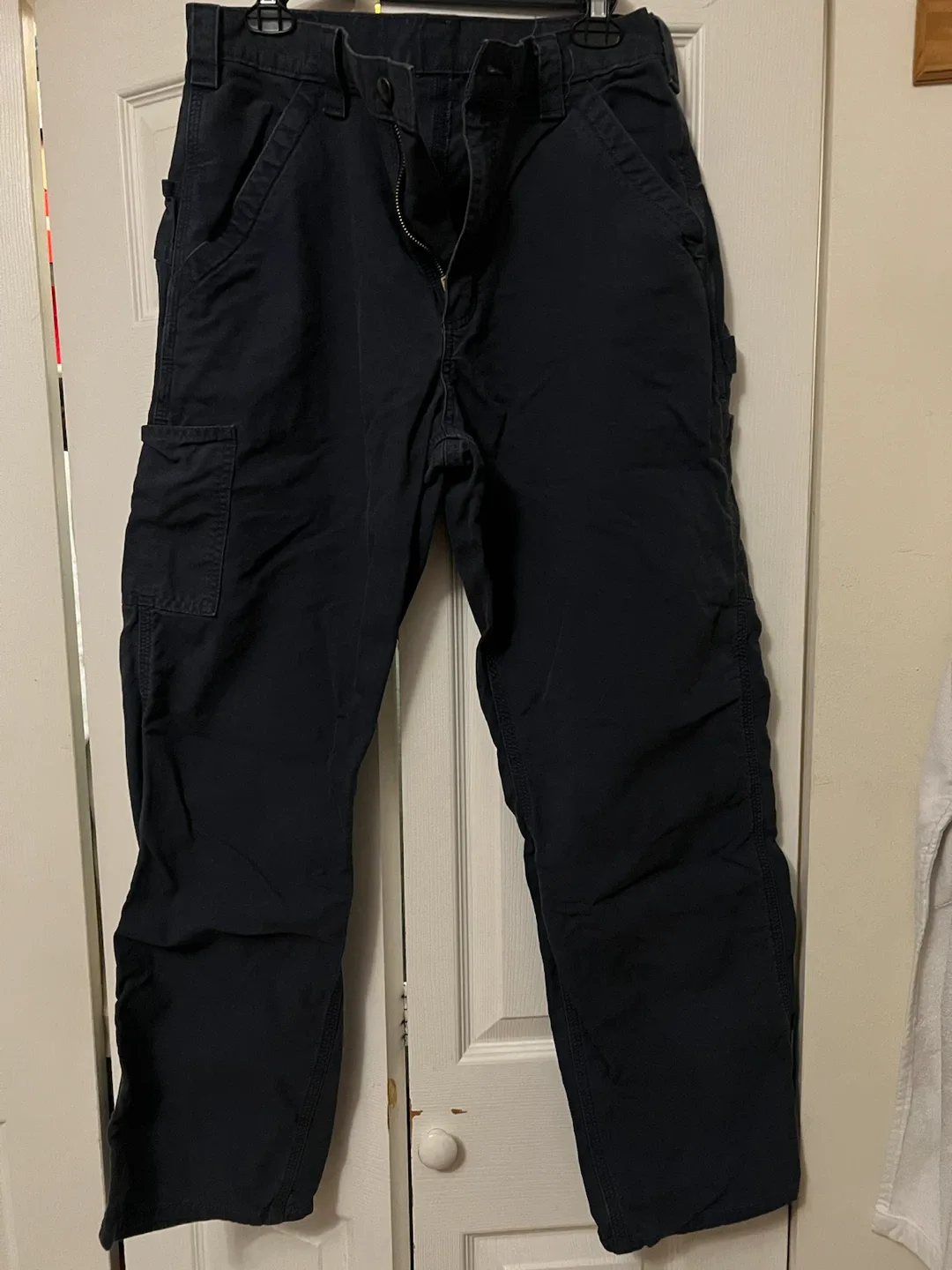 Carhartt Cargo Pants Navy Blue 34x32