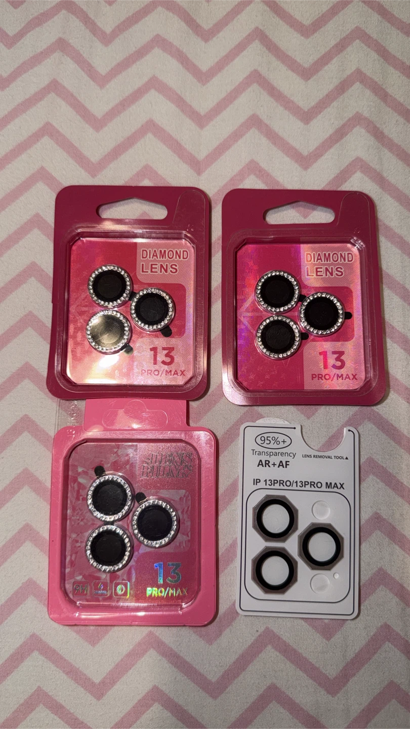 iPhone 13 Pro/Max Diamond Lens Protectors