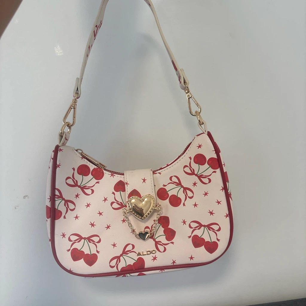 ALDO Cherry Pattern Shoulder Bag