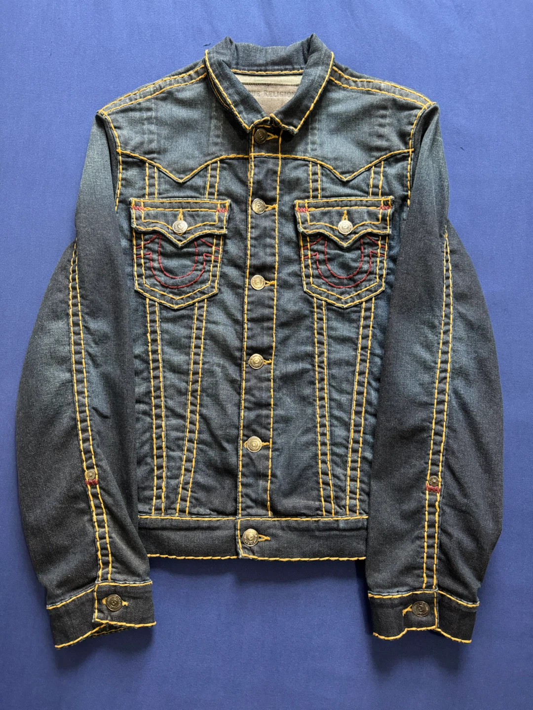 Men’s True Religion Jeans Jimmy Super T Denim Jacket - photo 2