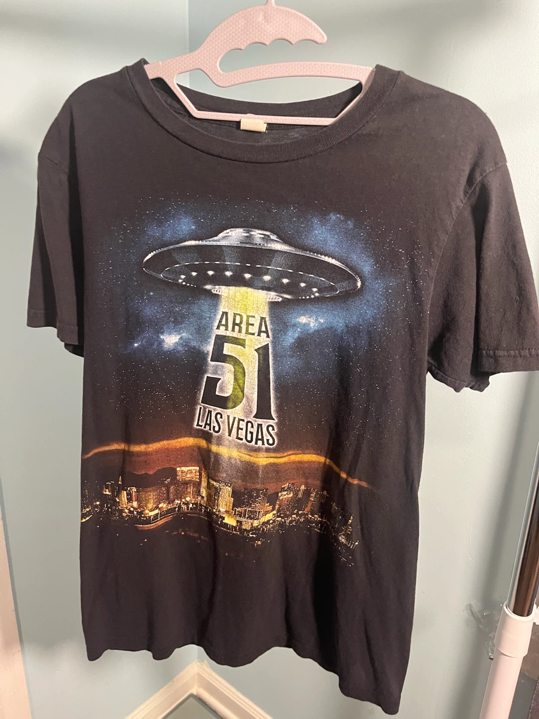 Black Area 51 Las Vegas T-Shirt