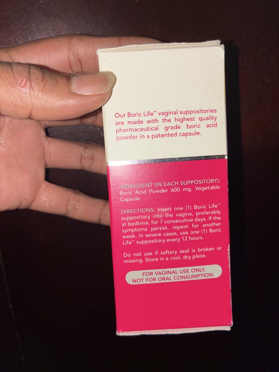 NutraBlast Boric Life Boric Acid