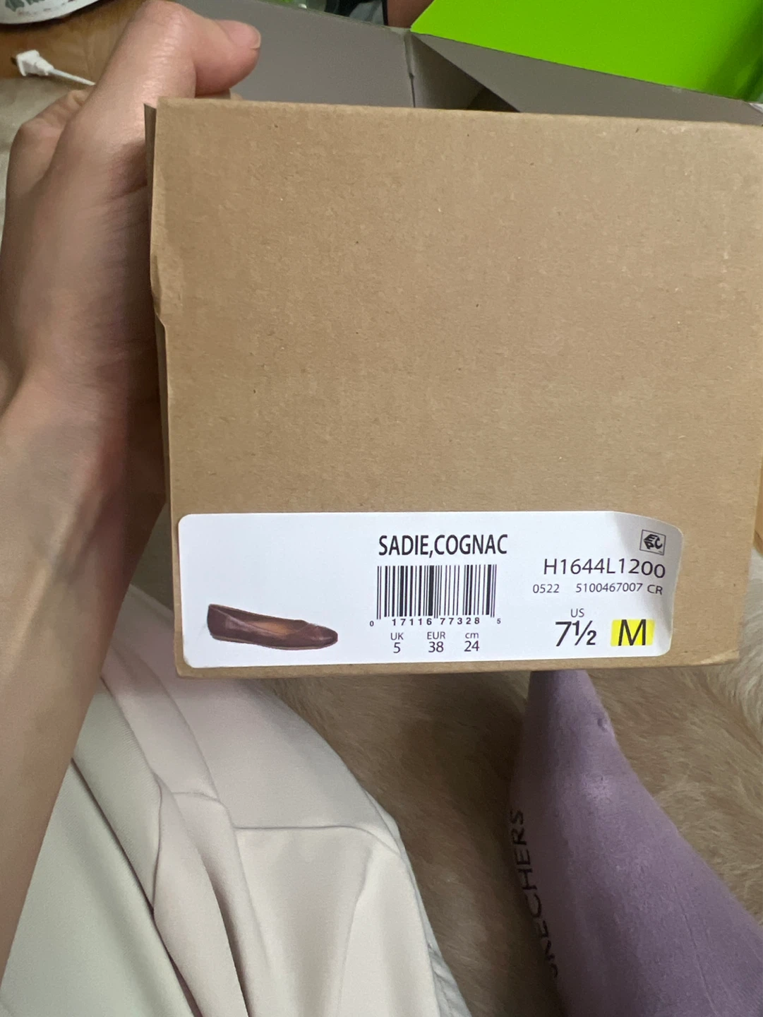 Zodiac Sadie Cognac Ballet Flats