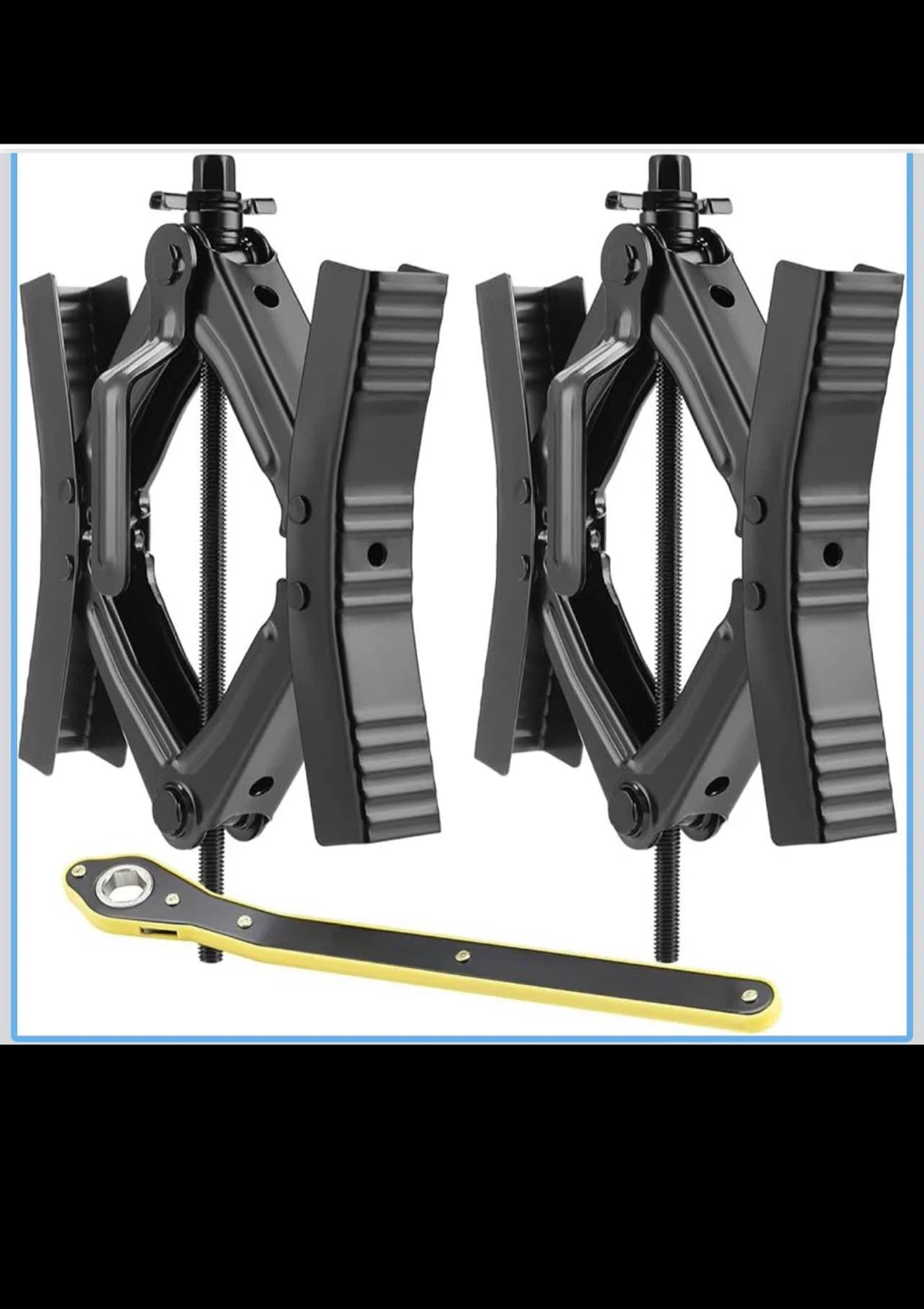 Camper Wheel Chock Stabilizer Jack