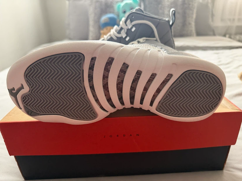 Air Jordan 12 Retro Stealth Cool Grey - photo 4