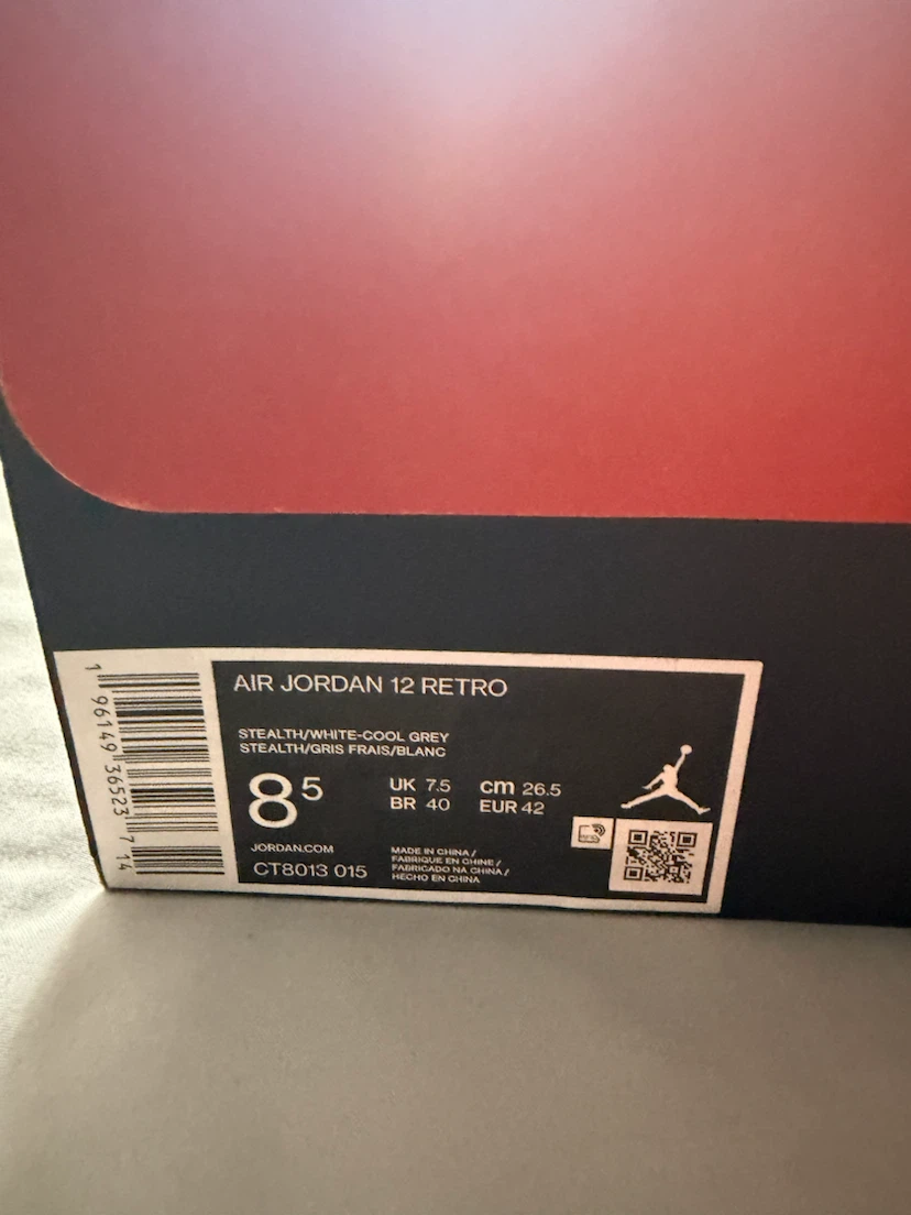 Air Jordan 12 Retro Stealth Cool Grey - photo 5