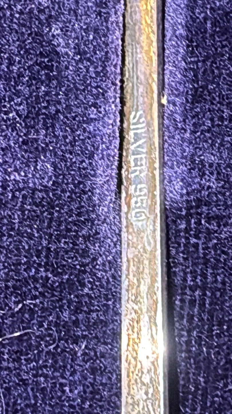 Set of 6 Wako Silver 950 Spoons - photo 3