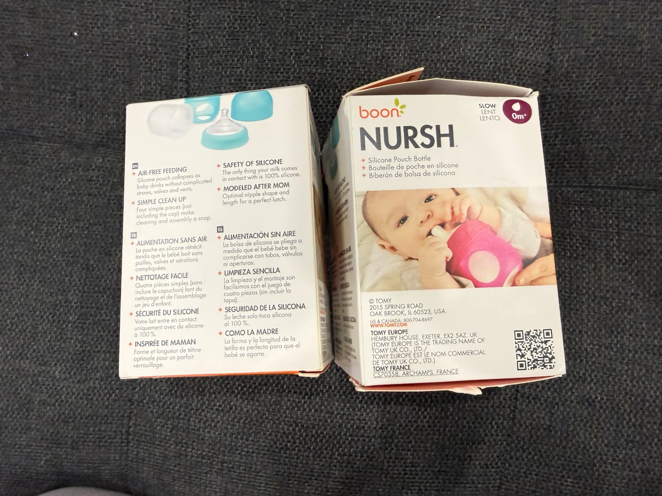 Boon Nursh Silicone Pouch Bottle 4oz 118ml - photo 2