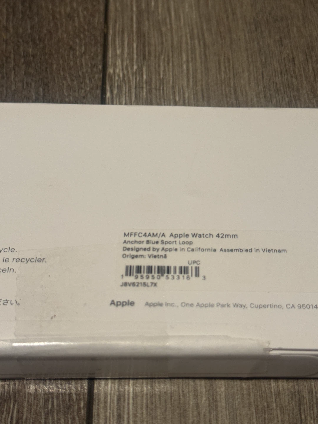 Apple Watch Anchor Blue Sport Loop 42mm – Brand New - photo 3