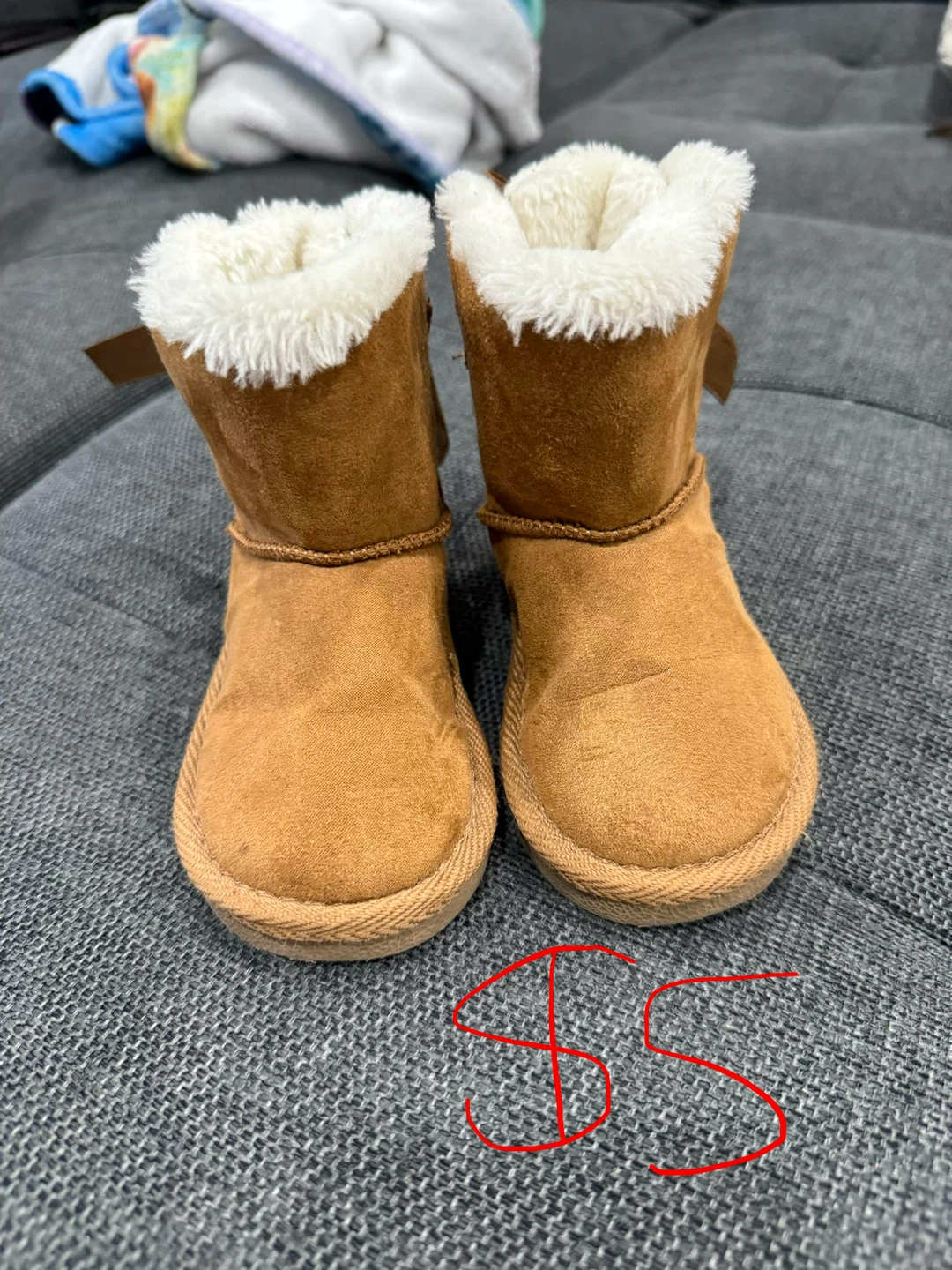 Toddler Boots with Bows