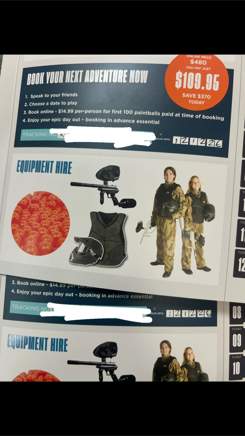 Optimum Paintball Game Pass