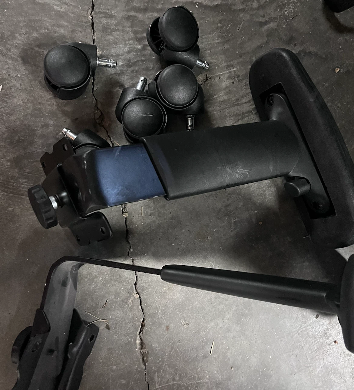 Office Chair Parts - Casters, Armrest, Gas Lift