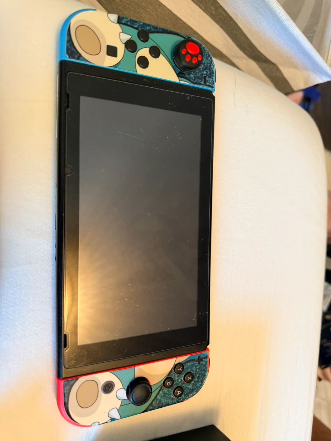 Nintendo Switch Custom Snorlax Skin - photo 4