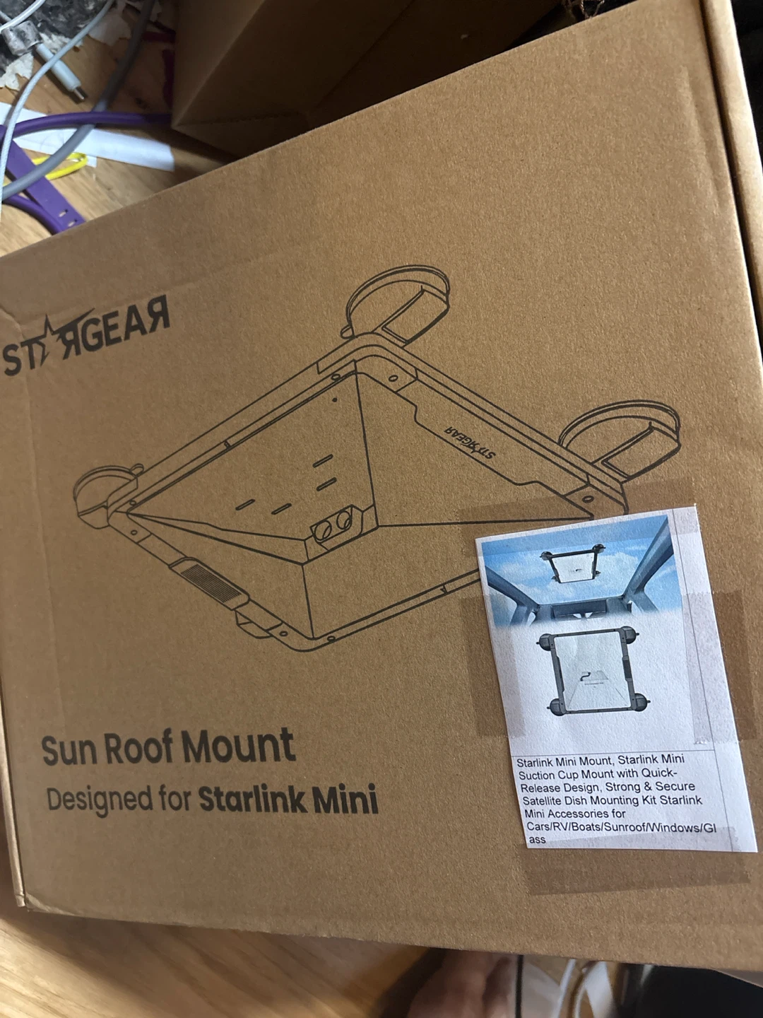 Starlink Mini Sun Roof Mount by Star Gear - photo 2