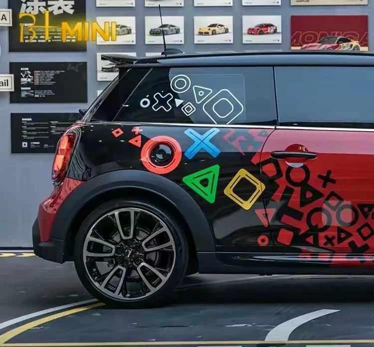 Custom Mini Cooper sticker - photo 3