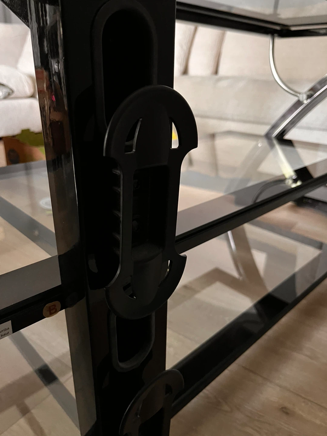 Black Glass Entertainment Unit - photo 5