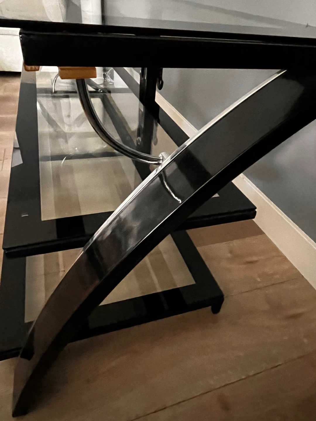 Black Glass Entertainment Unit - photo 3