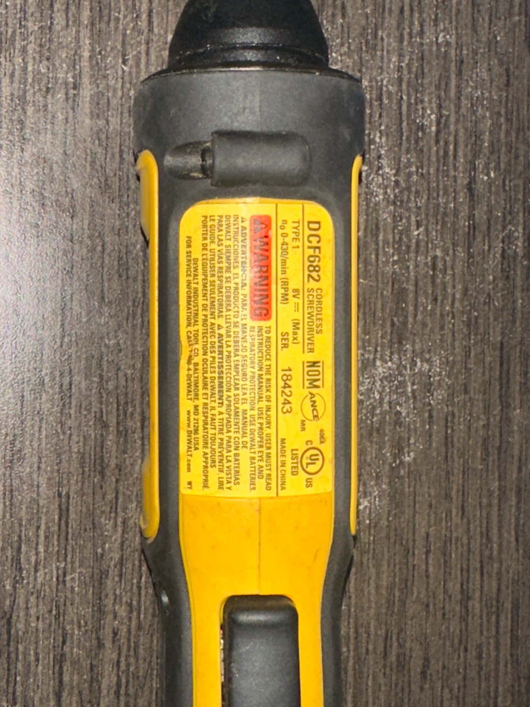 Dewalt V8 - photo 3
