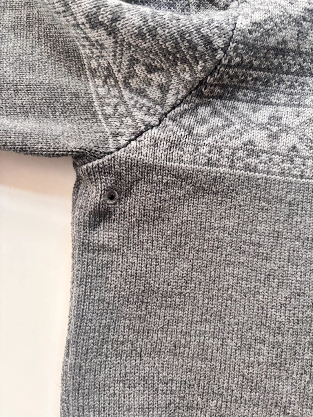 Victorinox Shawl Collar Fair Isle Sweater - photo 5
