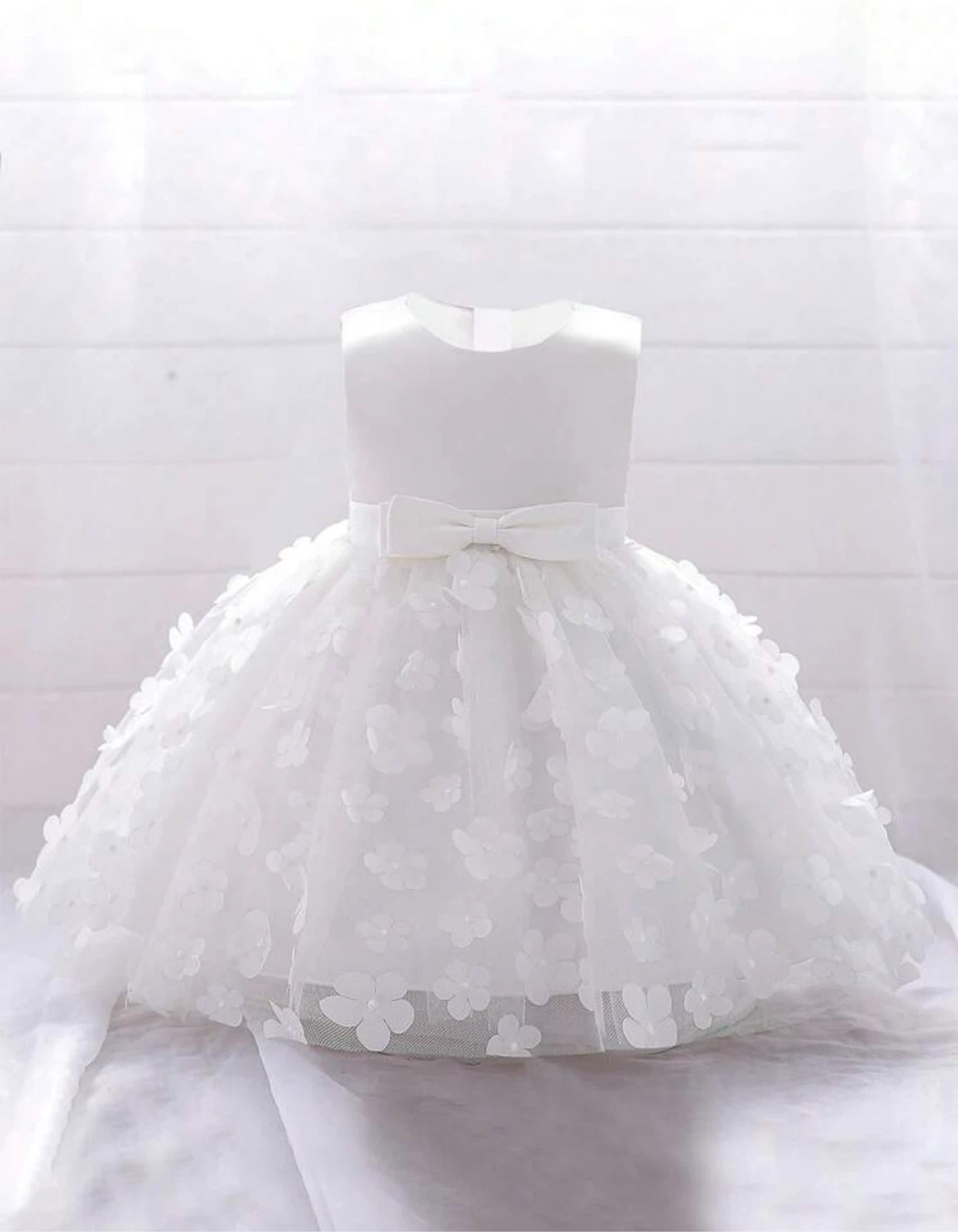 White Flower Girl Dress - photo 4