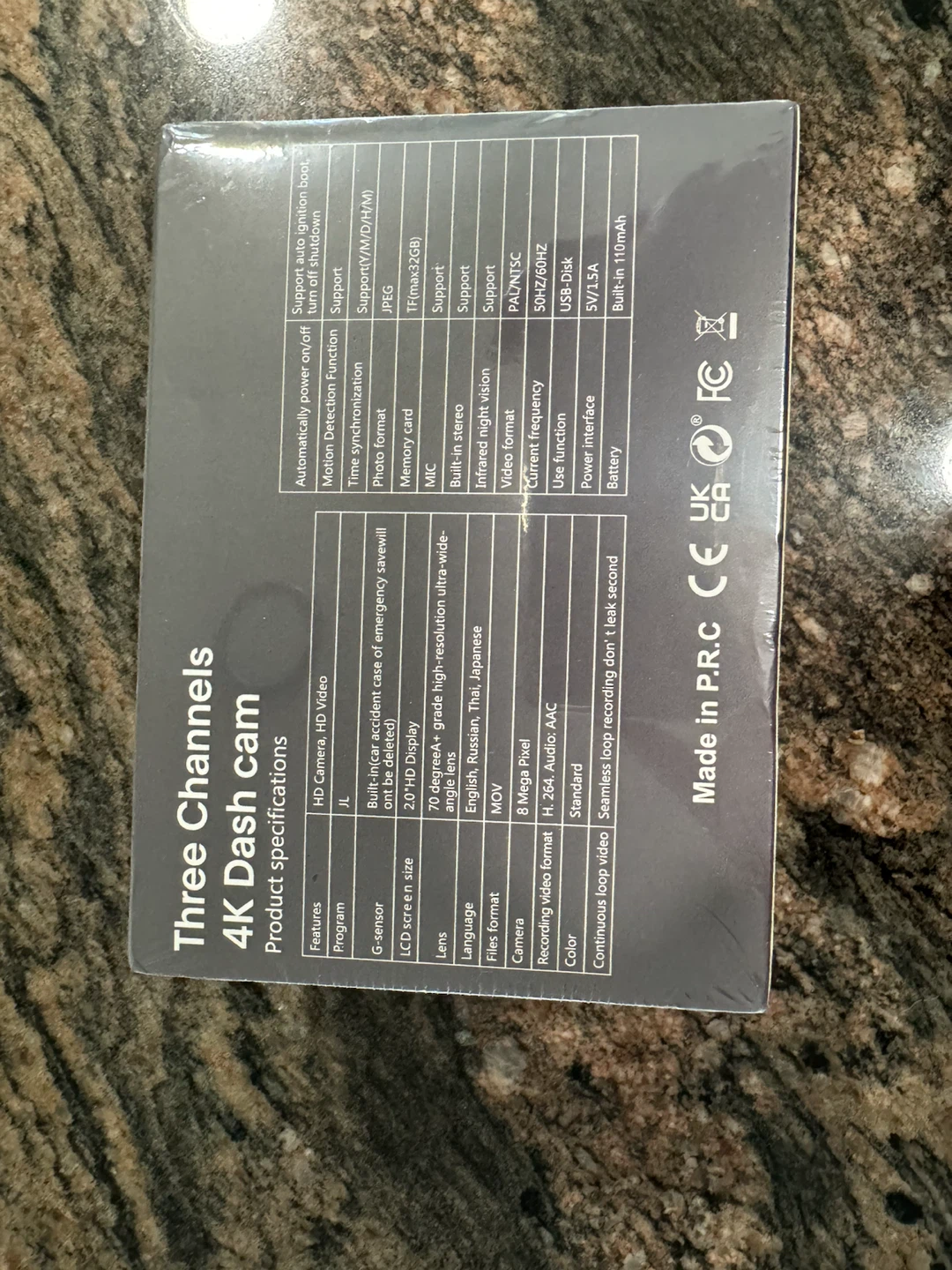 Three Channels 4K Dash Cam - photo 3