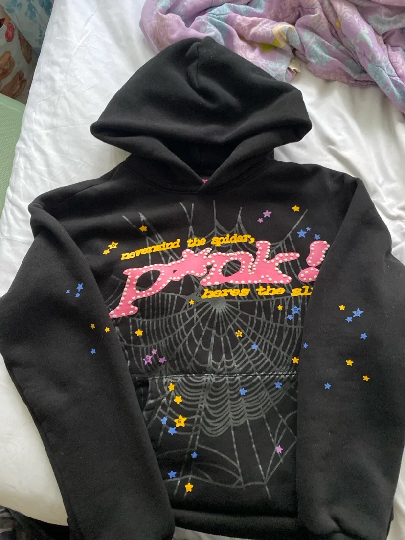 Spider Pink Hoodie