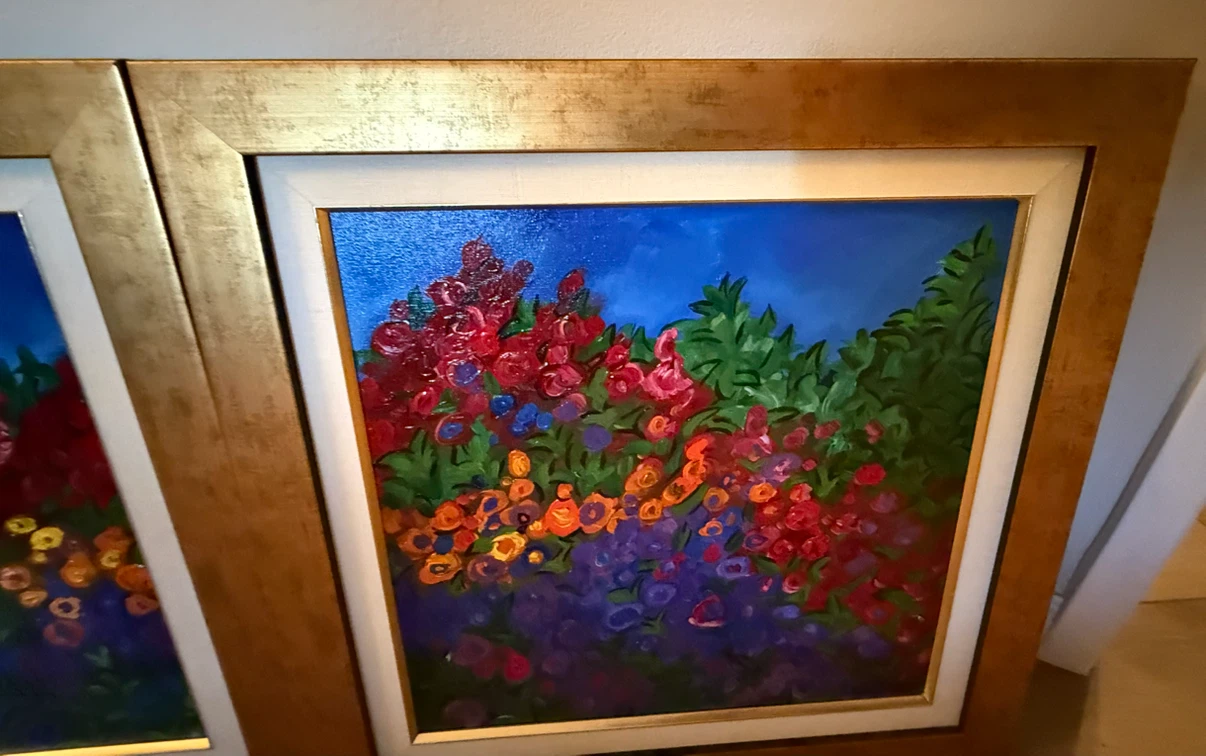 Triptych original oil paintings/E.W SCHAAP - photo 4