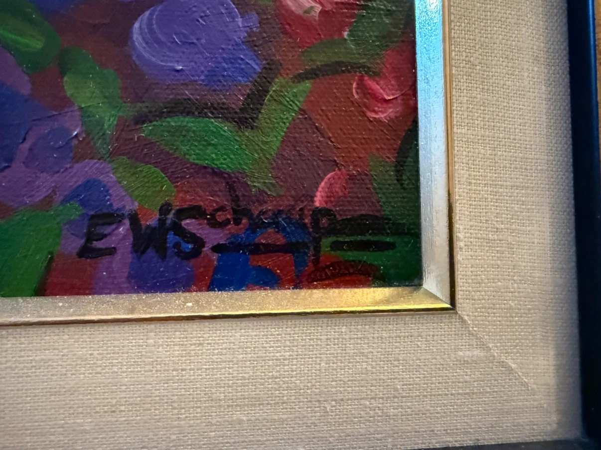 Triptych original oil paintings/E.W SCHAAP - photo 5