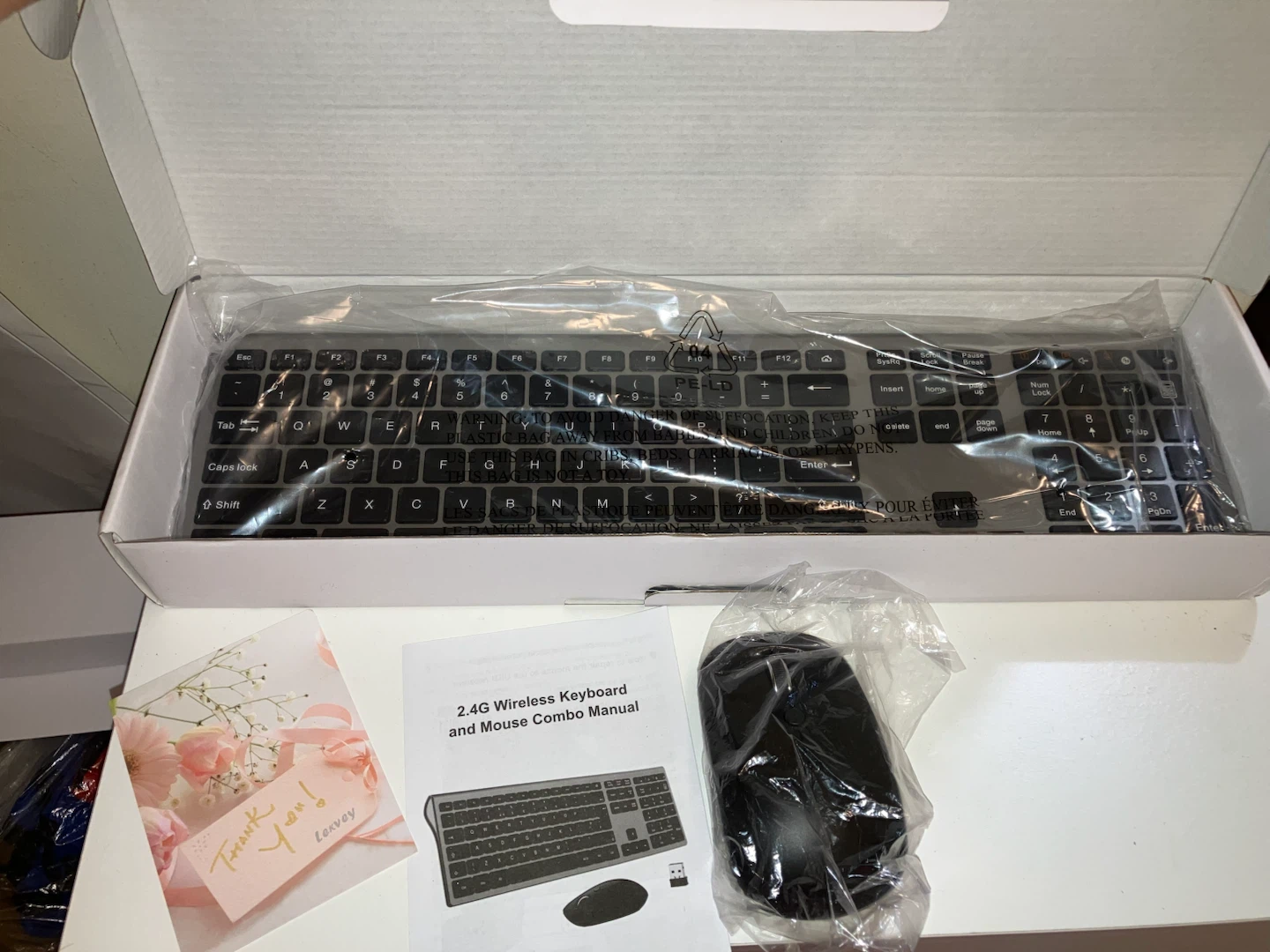 Keevoo Wireless Keyboard and Mouse Combo - photo 2
