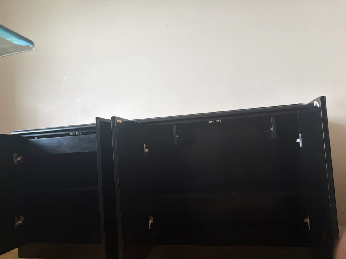 Modern Black High-Gloss Sideboard - photo 5