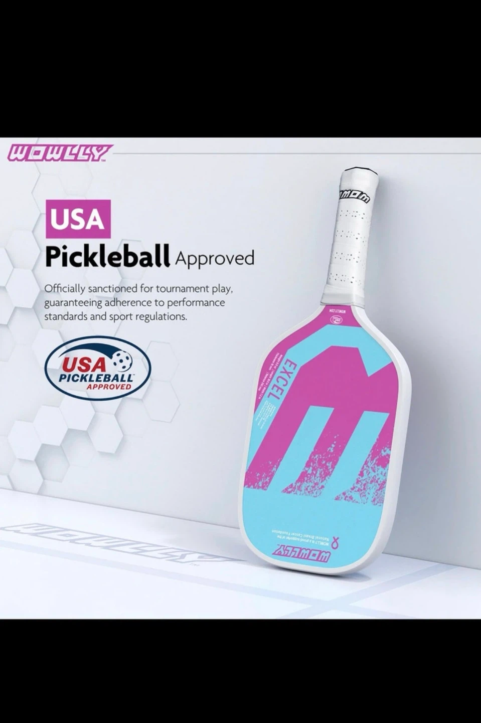 WOWLLY Excel Pickleball Paddle - photo 2