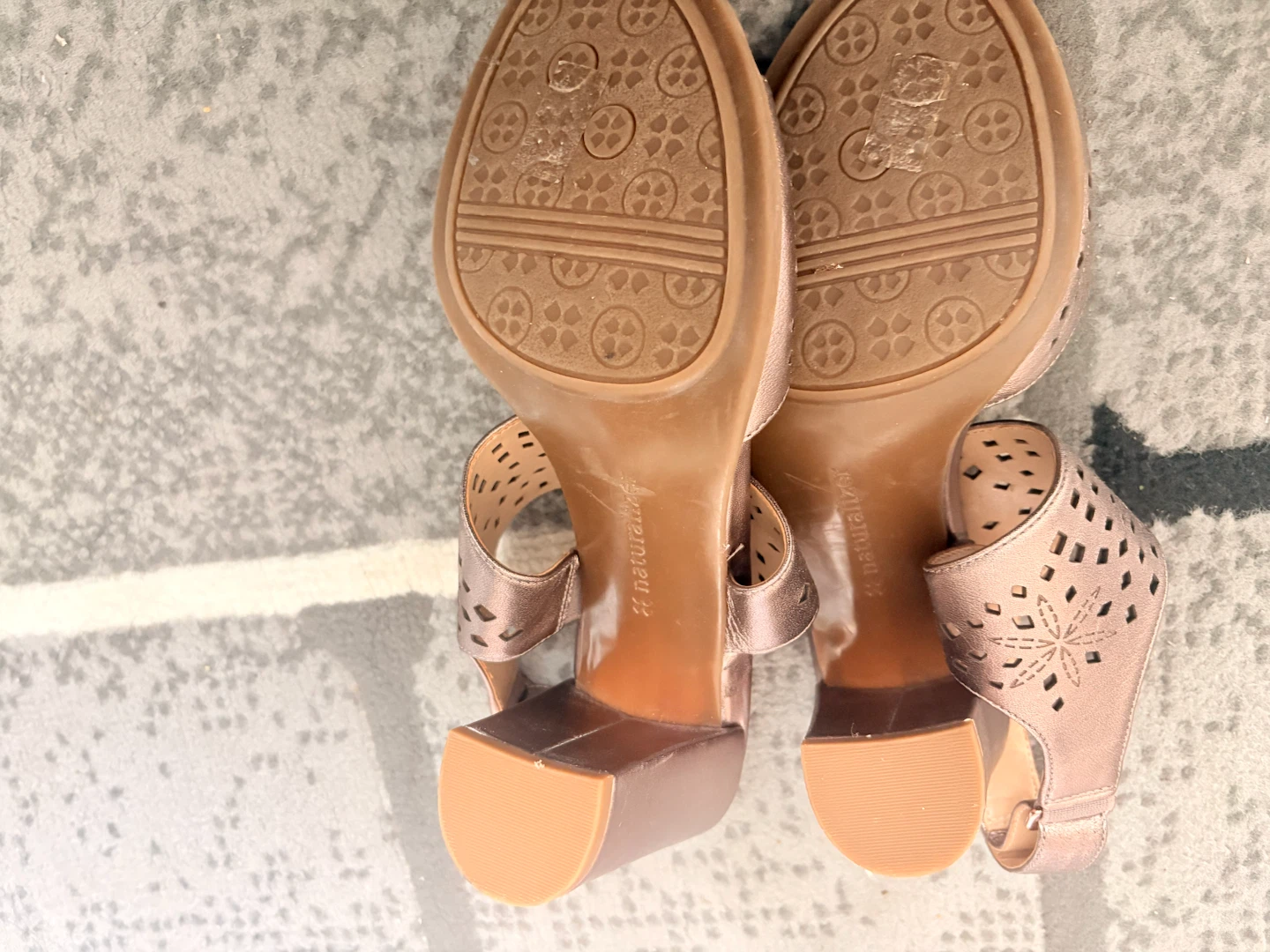 Naturalizer Zinna Women's Sandals Size 8M Rose Gold - photo 2