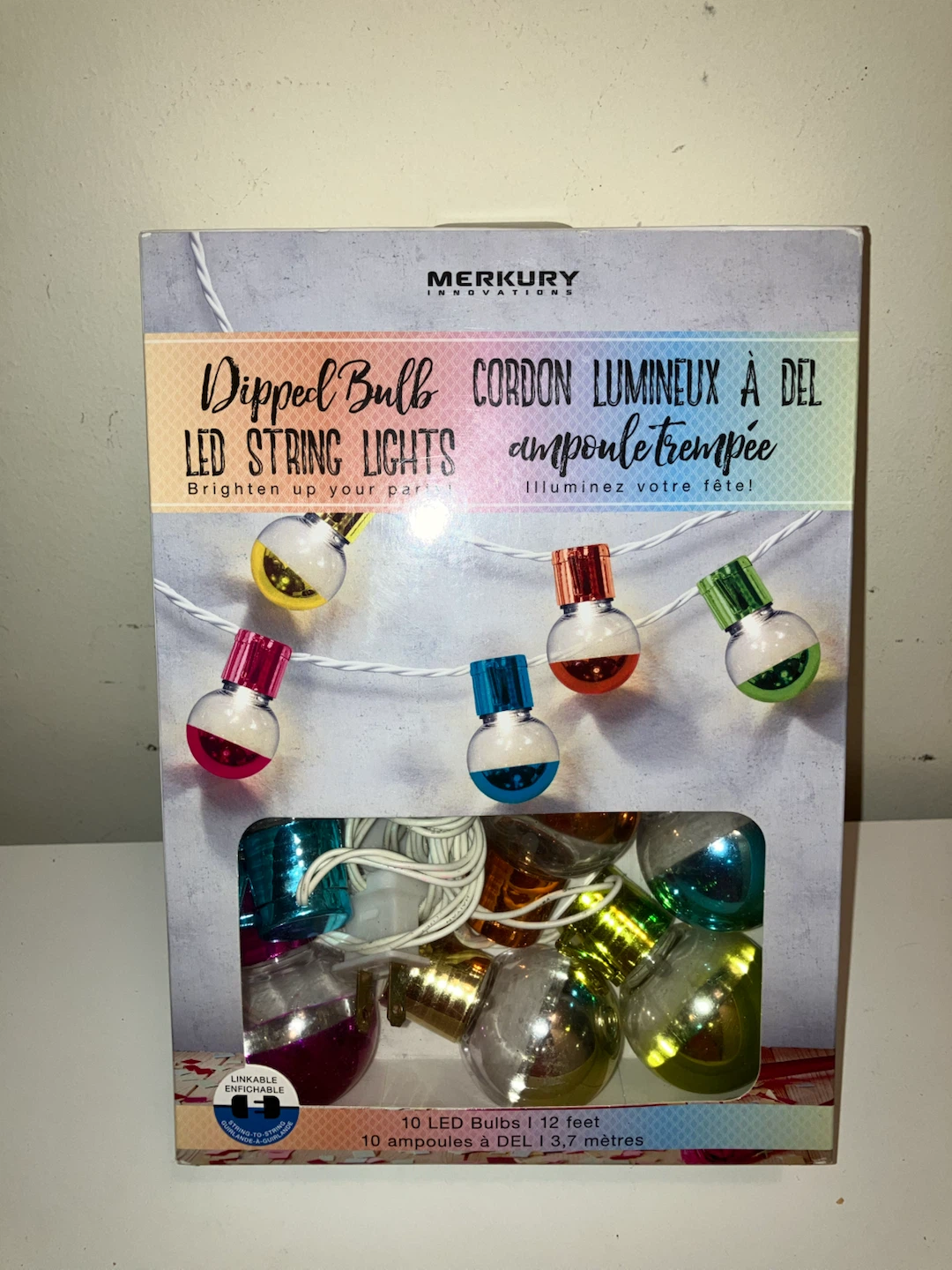 Merkury Dipped Bulb LED String Lights