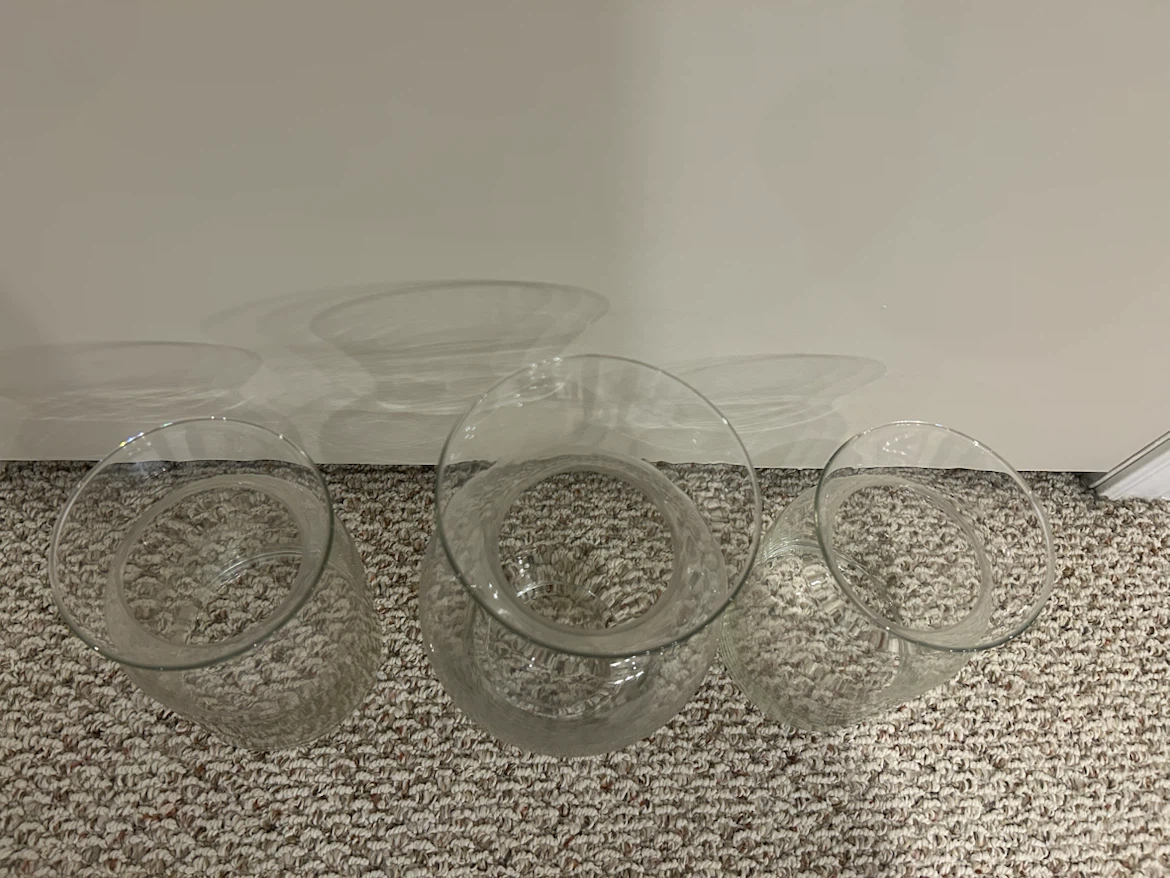3 LIKE NEW VASES ALL FOR $7 (SEE LISTING) - photo 2