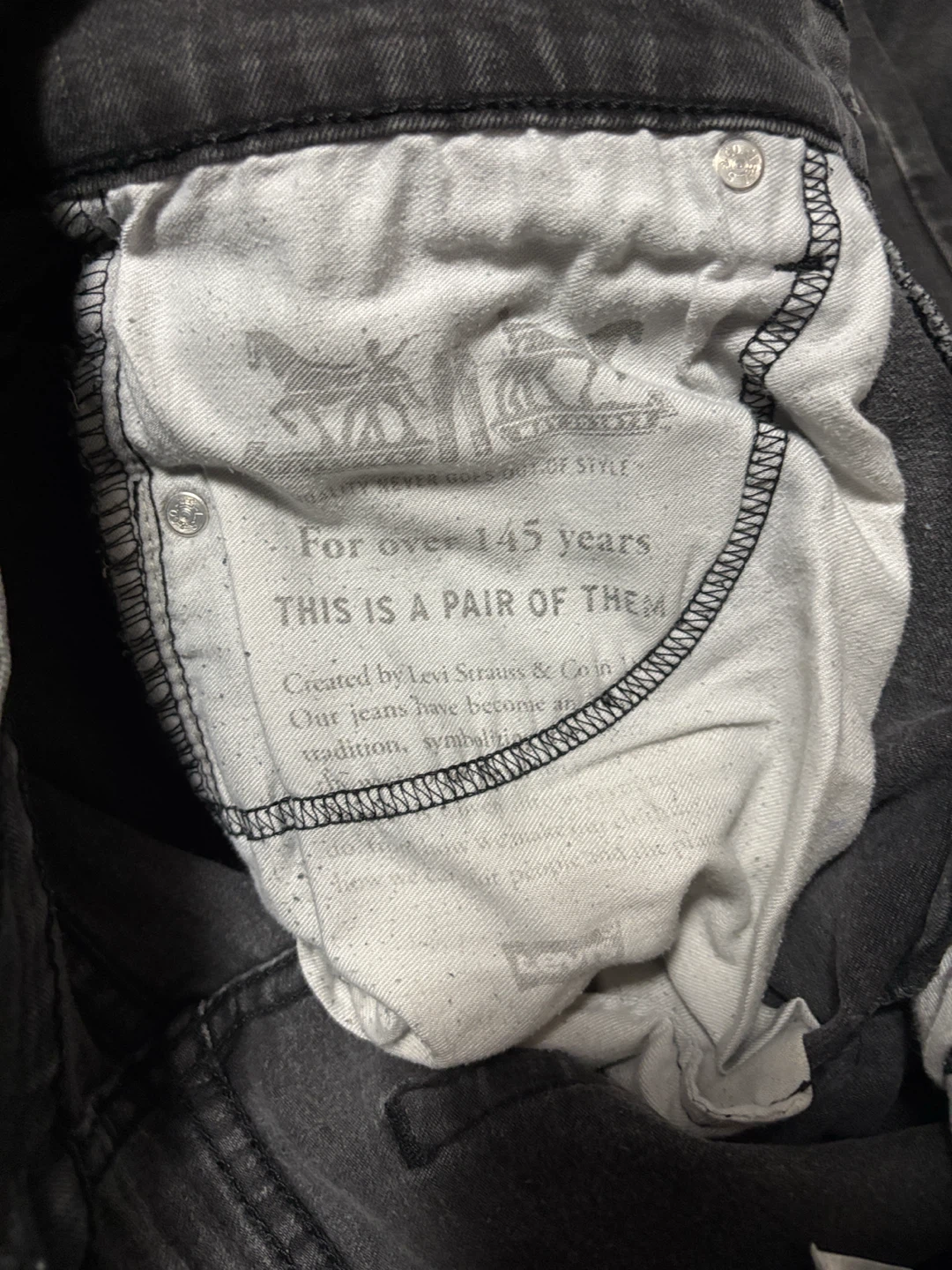 Levi's 502 Jeans - Dark Wash - photo 5