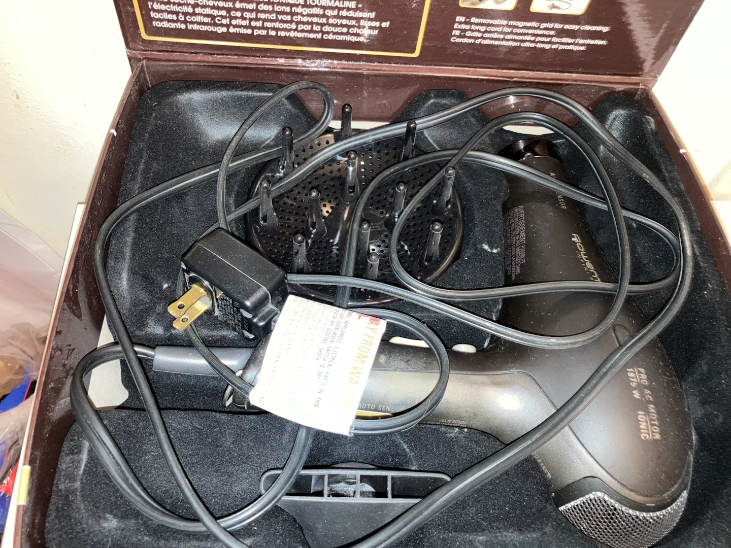 Rowenta Infini Pro Auto Sensor Ionic Ceramic Hair Dryer - photo 2