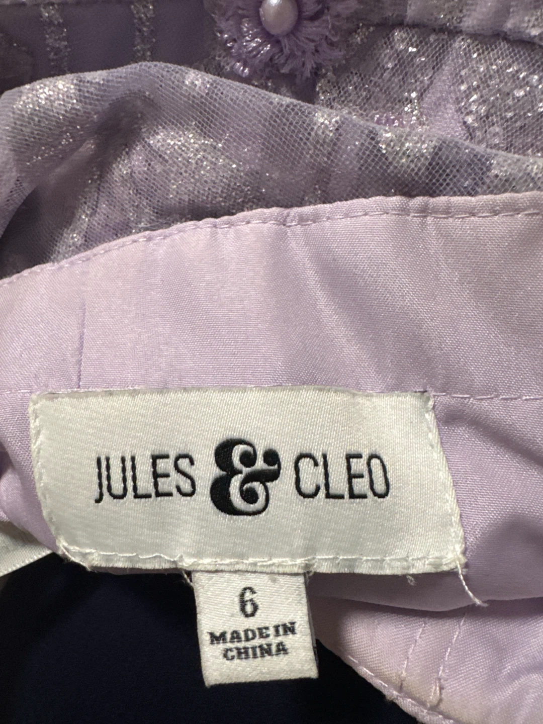 David’s Bridal Lavender Gown – Size 6 - photo 3